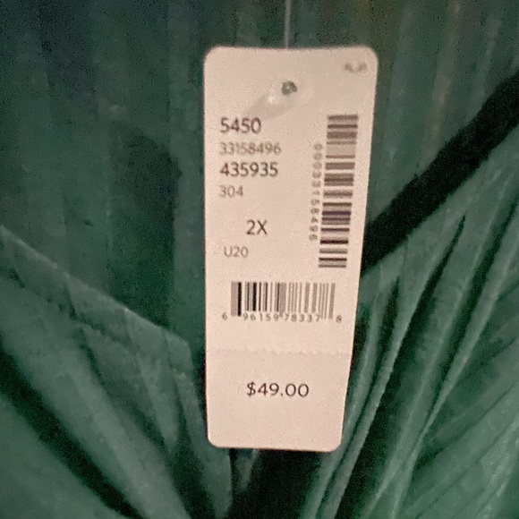 *BNWT* Additionelle Green short sleeve Blouse - Picture 2 of 2